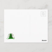 おめでとう休みの猫はがき ポストカード (裏面)