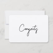 おめでとう住宅所有者のポストクローディングカード 招待状 (正面)