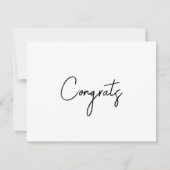 おめでとう住宅所有者のポストクローディングカード 招待状 (正面)