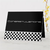 おめでとう勝利レーンがあなたに似合う カード (黄色い花)