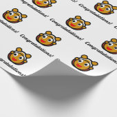 おめでとう包み紙 ラッピングペーパー (角)