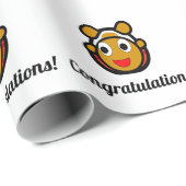 おめでとう包み紙 ラッピングペーパー (ロールコーナー)