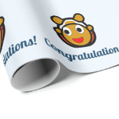 おめでとう包み紙 ラッピングペーパー (ロールコーナー)