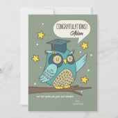 おめでとう卒業カード 招待状 (正面)