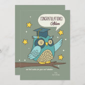 おめでとう卒業カード 招待状 (正面/裏面)