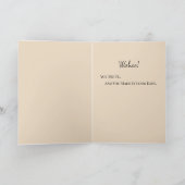 おめでとう卒業バラ金ゴールドネイビースパークル カード (内部)