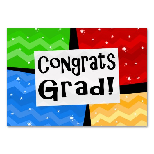 おめでとう卒業フェスティバル数々のカラー卒業パーティー テーブルナンバー (正面)