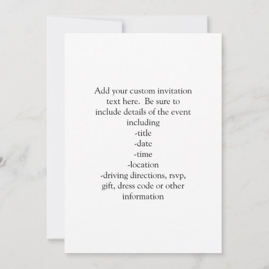 おめでとう卒業フェスティバル数々のカラー卒業パーティー 招待状 (裏面)