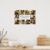 おめでとう卒業写真トレンディー卒業会 ポスター (キッチン)