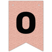 おめでとう卒業式パーティーバナーピンクグリッター バンティングフラッグ (第3の旗)