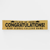 おめでとう卒業生カスタム学校卒業 横断幕 (横)