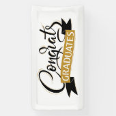 おめでとう卒業生書道 横断幕 (縦)