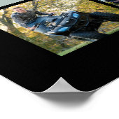 おめでとう卒業生18フォトコラージュ金箔キャップ ポスター (角)