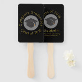 おめでとう卒業生2018年クラス ハンドファン (正面&裏面)