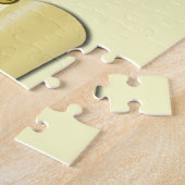 おめでとう卒業証書と卒業証書 ジグソーパズル (側面)