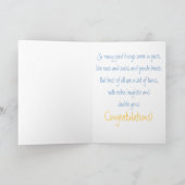 おめでとう双子 カード (内部)