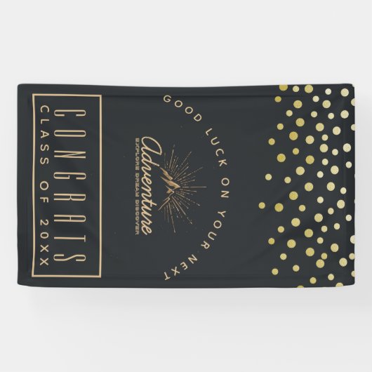 おめでとう大学院アドベンチャーマウンテン、サンレイズ 横断幕 (横)