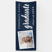 おめでとう大学院カラーフォトバナー 横断幕 (縦)