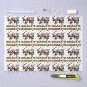 おめでとう大学院ティッシュペーパー 薄葉紙 (クラフト)