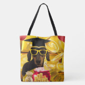 おめでとう大学院トートバッグ トートバッグ (裏面)