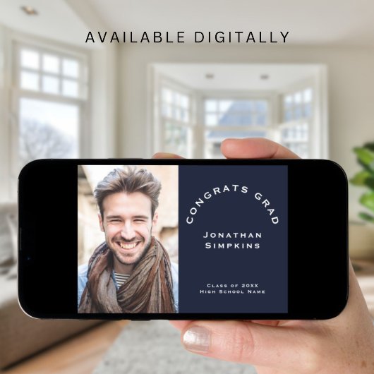 おめでとう大学院写真男海軍の発表 案内状