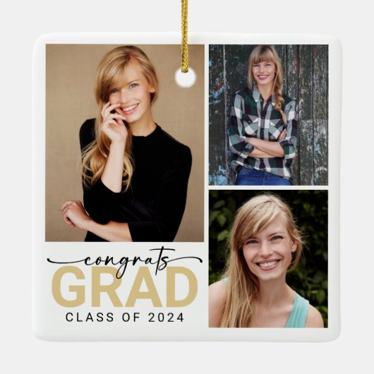 おめでとう大学院卒業記念写真保存会 セラミックオーナメント (裏面)