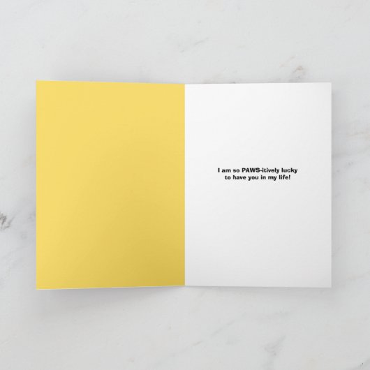 おめでとう夫人、かわいい花空洞猫 シーズンカード (内部)