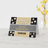 おめでとう奨学金カード！カード カード (黄色い花)