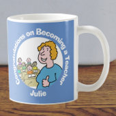 おめでとう女性先生 コーヒーマグカップ