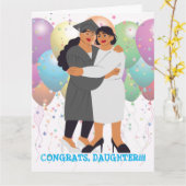 おめでとう娘！！！カード カード (黄色い花)