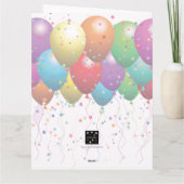 おめでとう娘！！！カード カード (裏面)