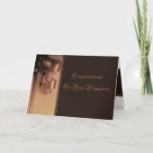 おめでとう婚約 カード (正面)