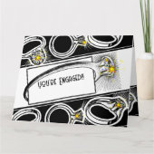 おめでとう婚約! カード (正面)