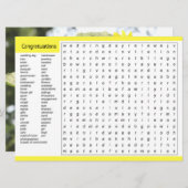 おめでとう婚約 案内状 (正面/裏面)