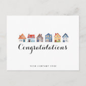 おめでとう実在エステートニューホームオーナー ポストカード (正面)