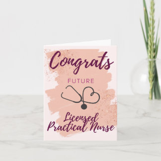 おめでとう将来LPNカード カード