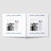 おめでとう御夫婦50周年 結婚記念日 ゲストブック (全面)
