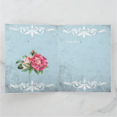 おめでとう愛する人よ ラスティック フレンチ カード (内部)