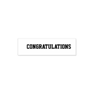 おめでとう手紙スタンプ郵便 セルフインキングスタンプ