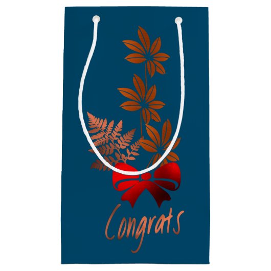 おめでとう抱き枕 スモールペーパーバッグ (正面)