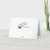 おめでとう新しいブルドッグ カード (裏面)