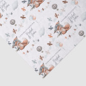 おめでとう新生児キツネパイロットティッシュペーパー 薄葉紙 (詳細)