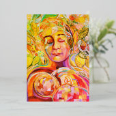 おめでとう新生児フォイルホリデーカード 箔シーズンカード (立ち正面)