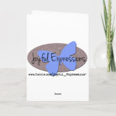 おめでとう新祖父母グリーティングカード カード (裏面)