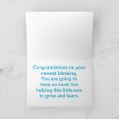 おめでとう新祖父母,ブルーエレファント カード (内部)