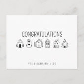 おめでとう新築オーナー不動産 ポストカード (正面)