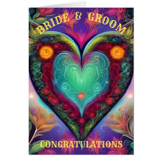 おめでとう新郎新婦 (正面)