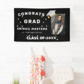 おめでとう星の写真パーティーバナー 横断幕 (インサイチュ)