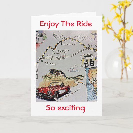 おめでとう楽しむ。 カード (黄色い花)