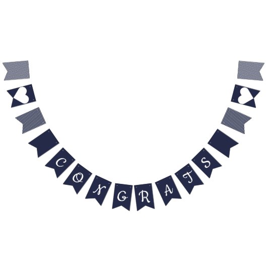 おめでとう海軍とホワイトバンテ名門私立校風のィング バンティングフラッグ (全)